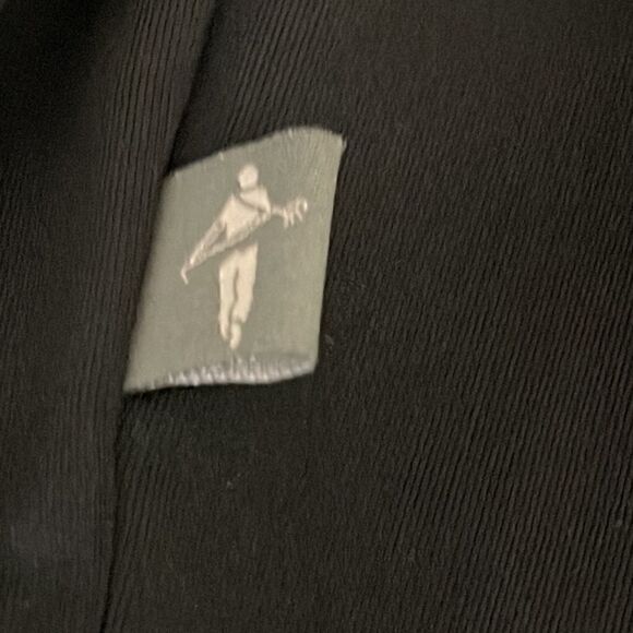 Fanatics Pullover Mens Size Medium 1/4 zip long sleeve Black Logo Sweatshirt - Picture 9 of 10